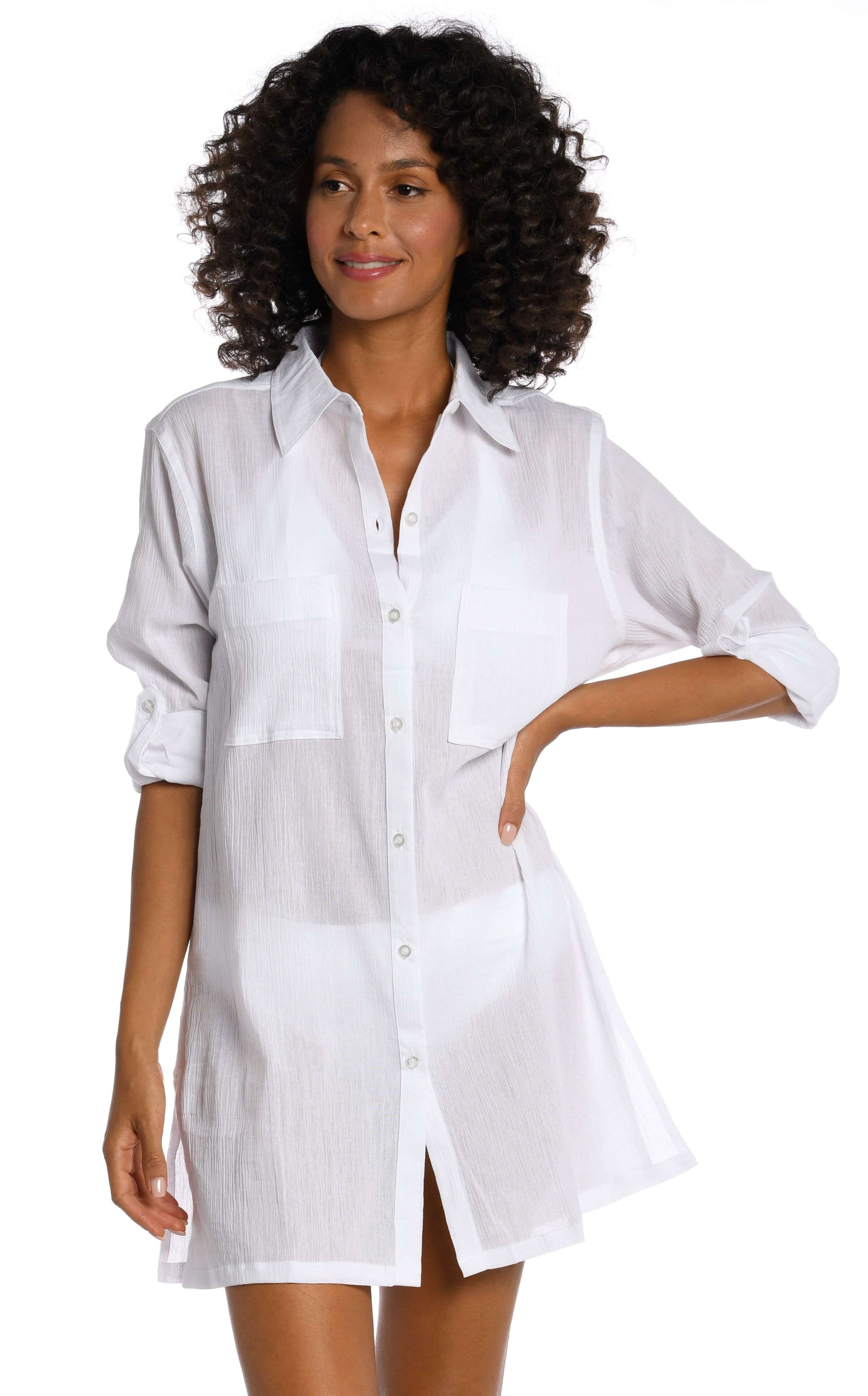 Island Fare Resort Button Down Shirt - FINAL SALE