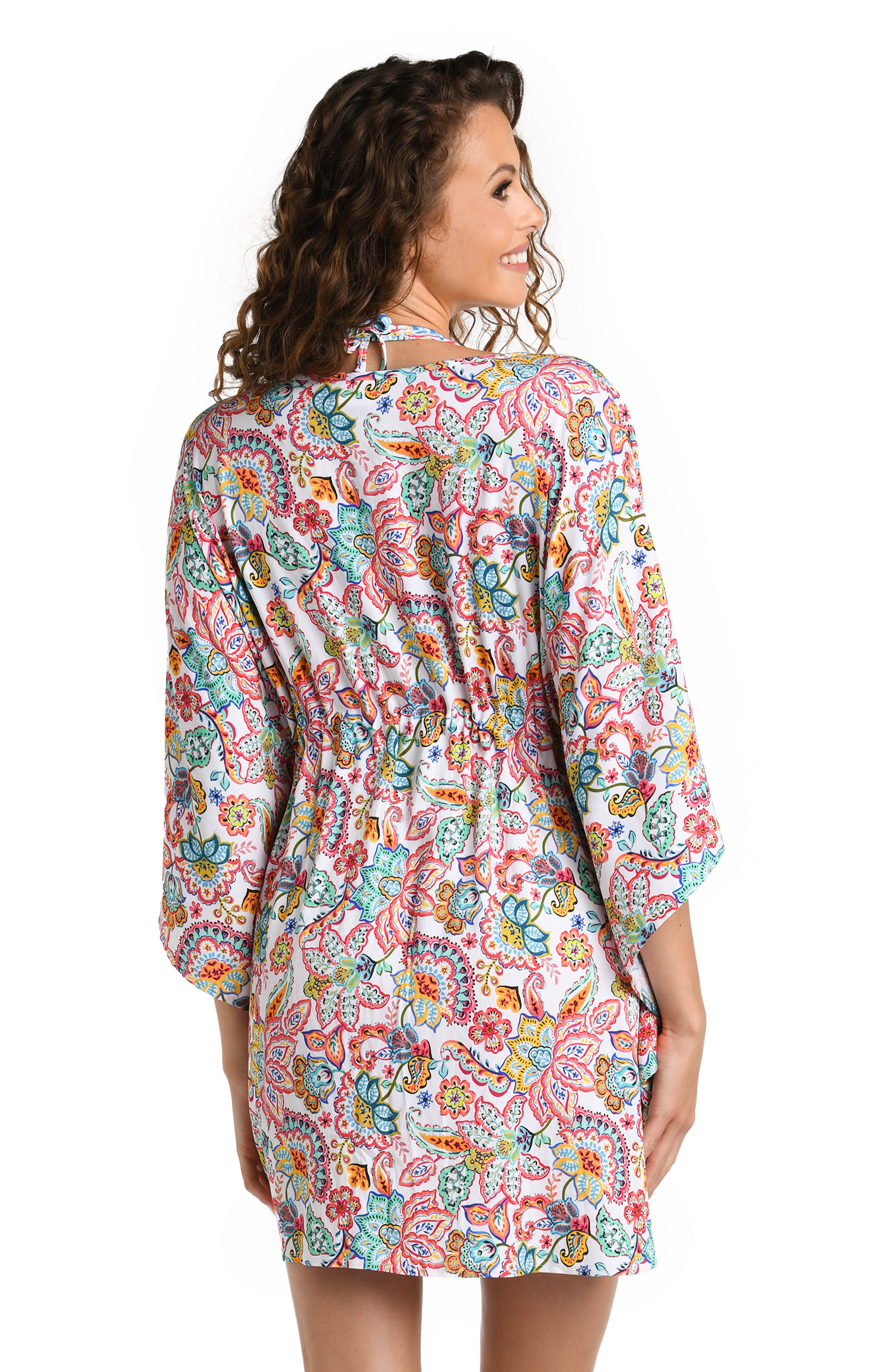 Gypsy Soul V-Neck Caftan Cover Up - FINAL SALE