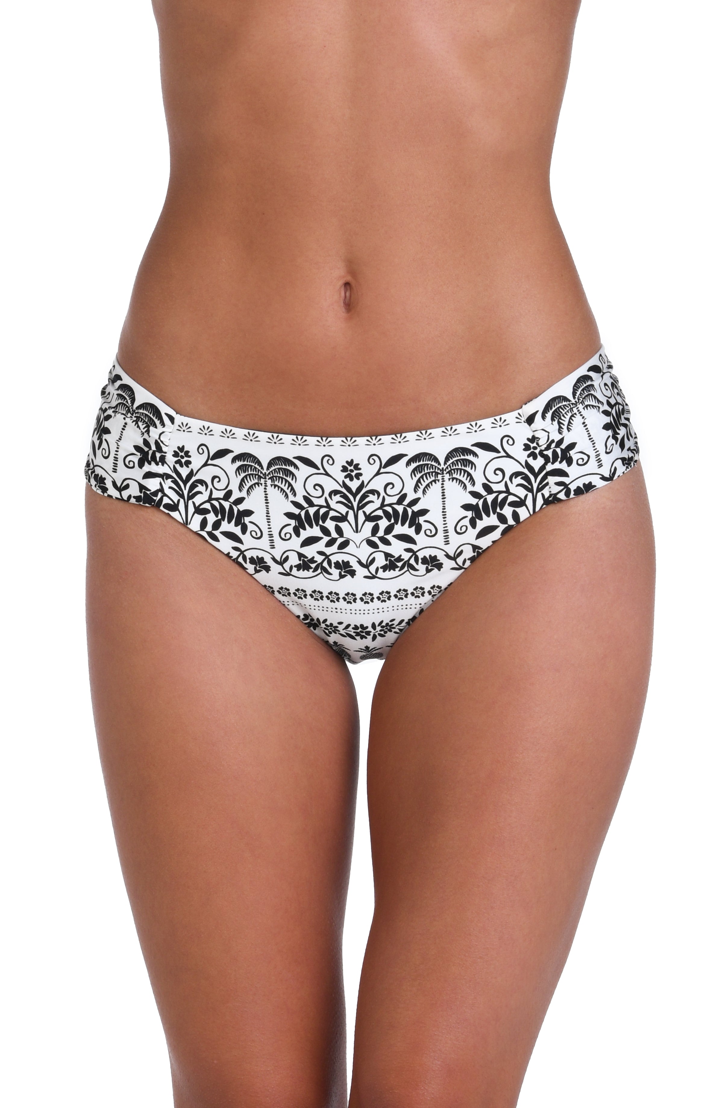 Sunshine 79 Ivory Coast Reversible Side Shirred Hipster Bottom - FINAL SALE