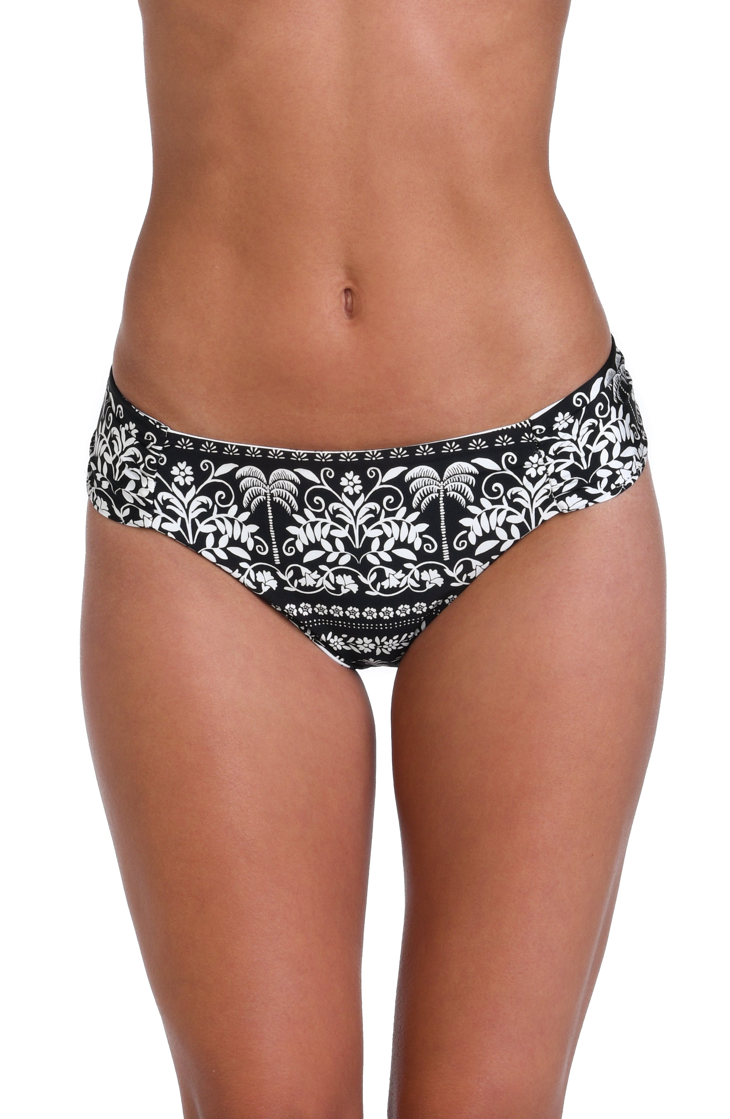 Sunshine 79 Ivory Coast Reversible Side Shirred Hipster Bottom - FINAL SALE