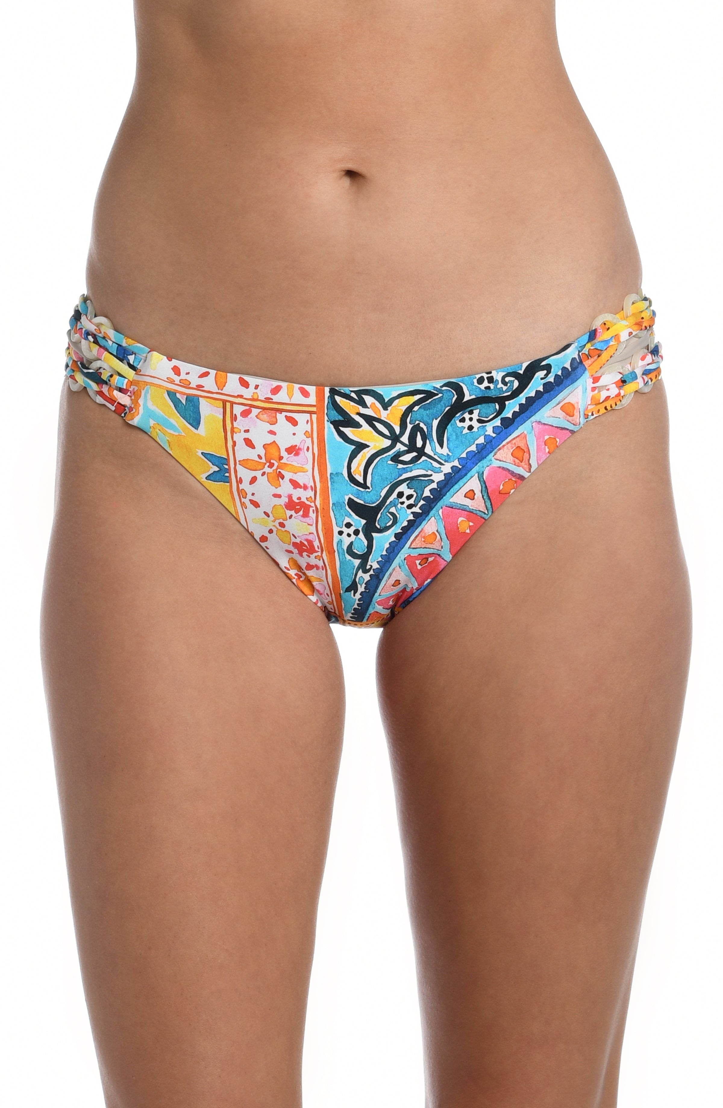 Soleil Side Shirred Hipster Bottom (Final Sale)