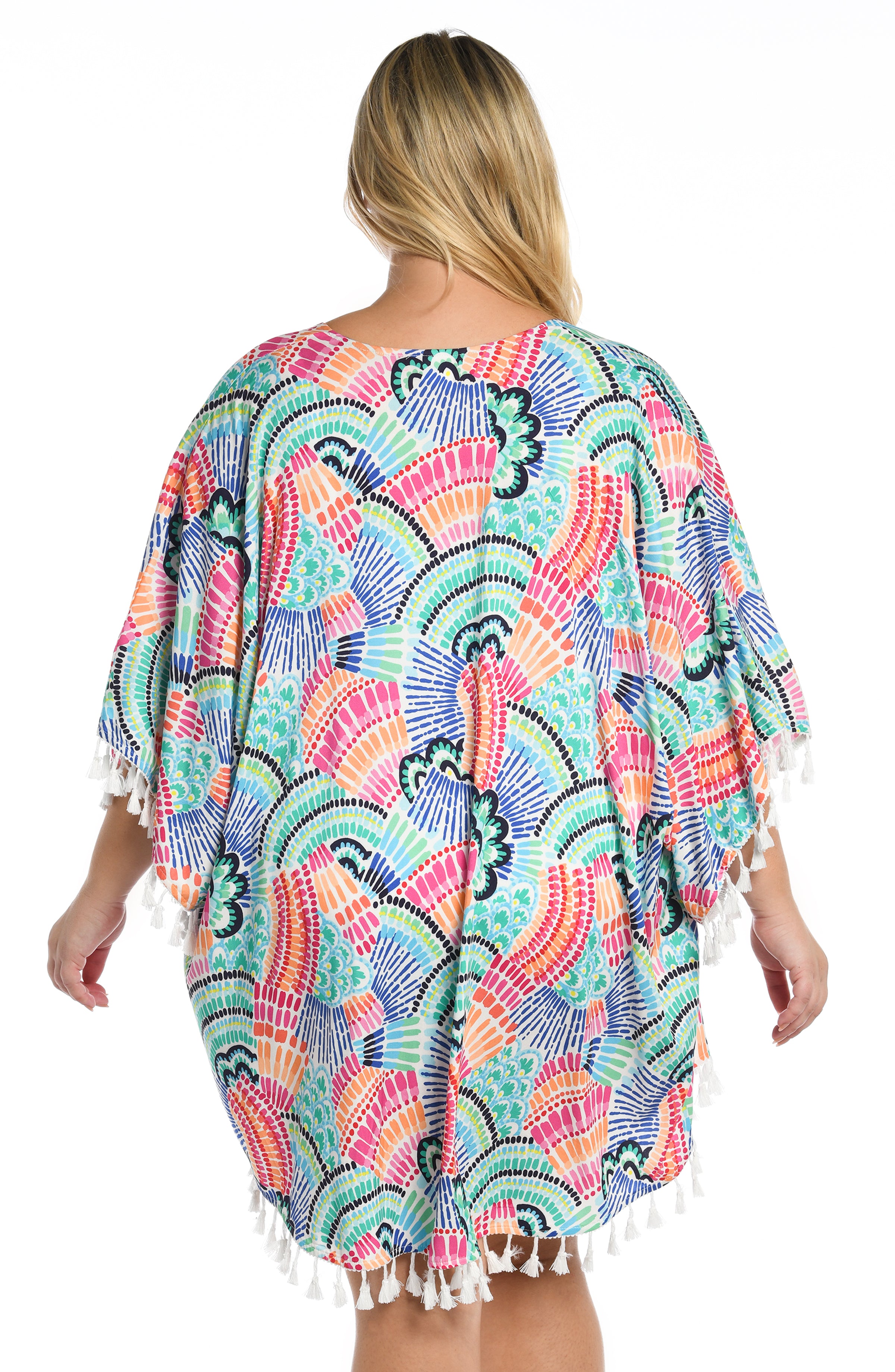 Waves Of Color Kimono - FINAL SALE