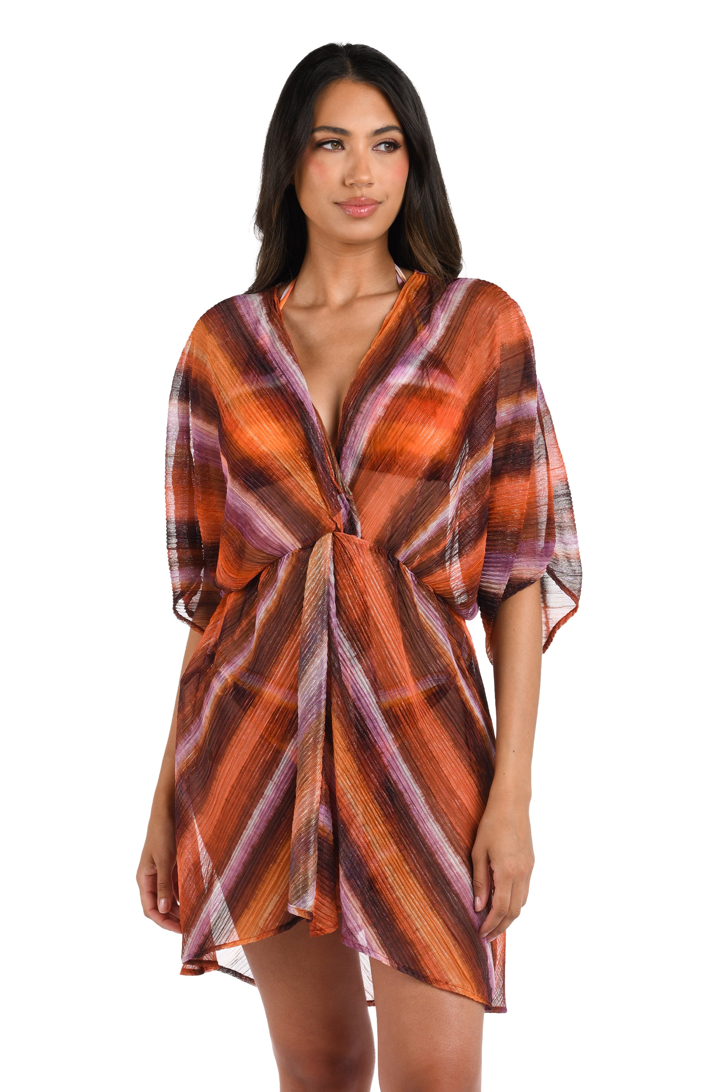 Upon The Horizon V-Neck Cover Up Dress