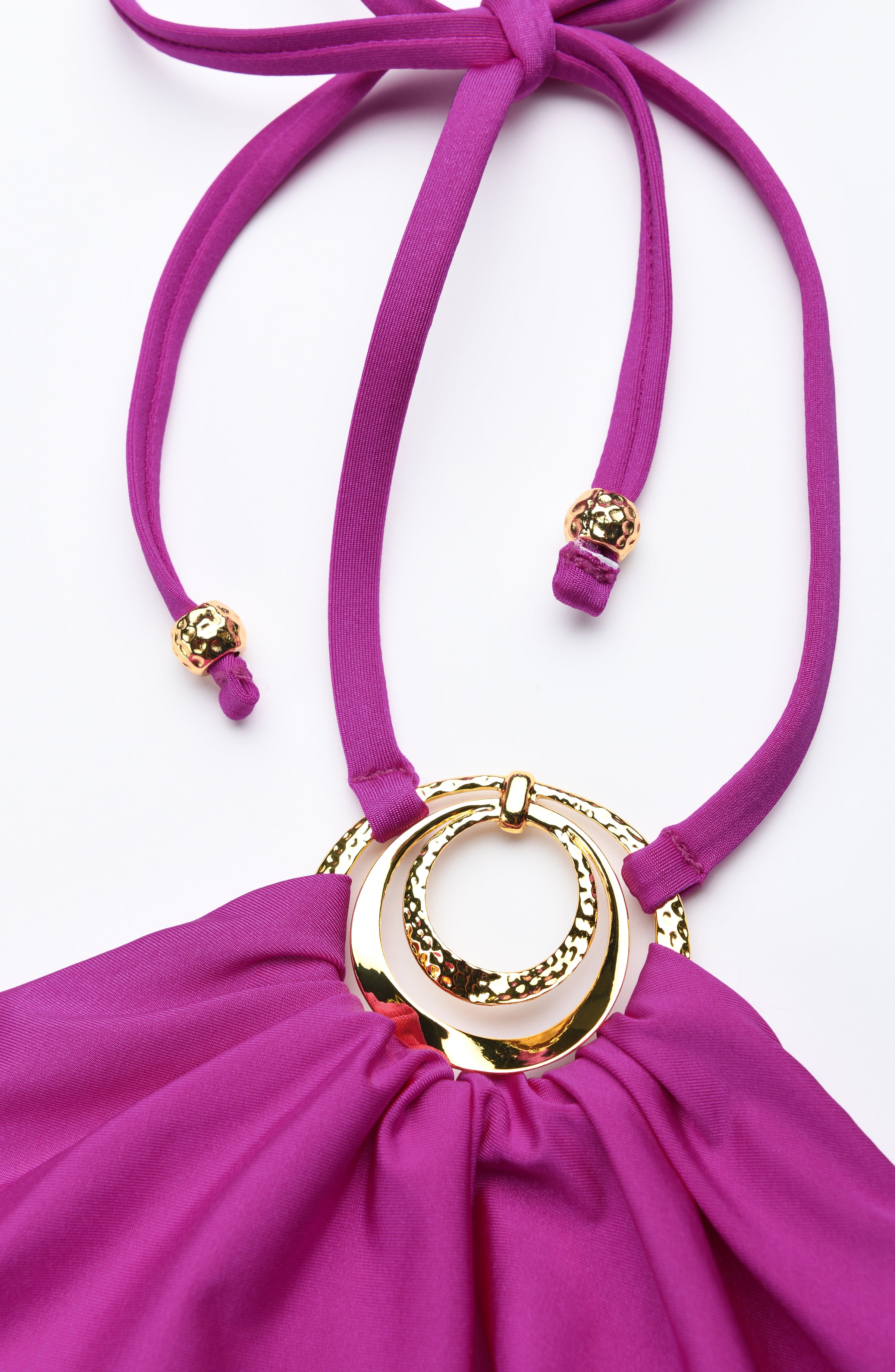 Sunshine 79 Sunshine Solids High Neck One Piece - Bright Violet