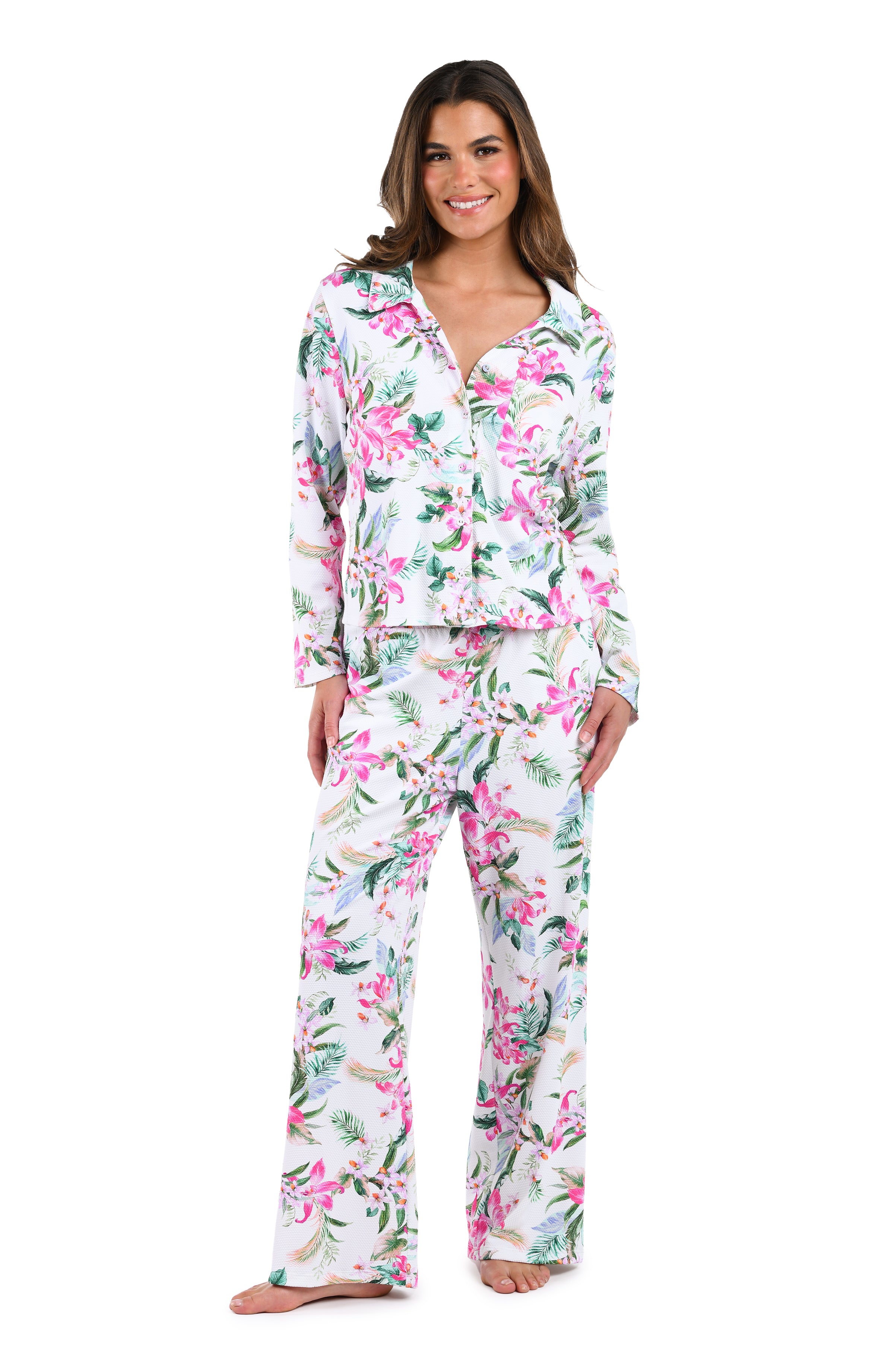Mystic Palms Pajama Set - FINAL SALE