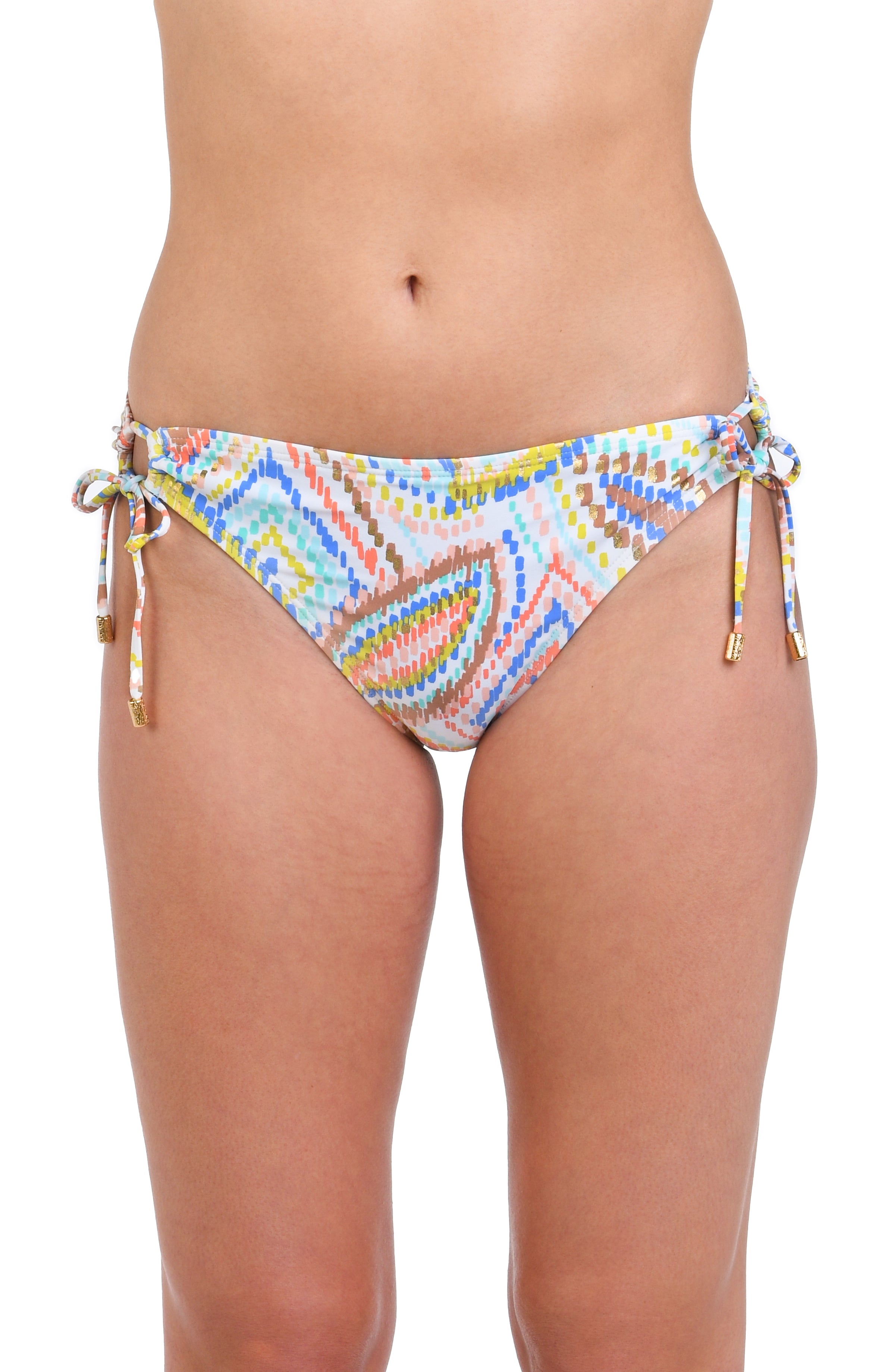 Sunbaked Jewels Side Tie Hipster Bottom - FINAL SALE